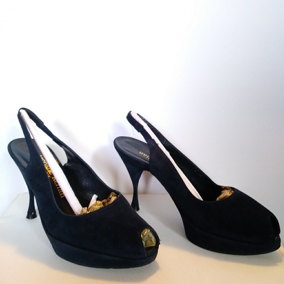 Stephane Kelian Vintage Women Sling Back Shoes - Picture 3 of 7